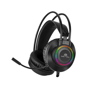 Freaks and Geeks PCP-400 Hikari – gamingheadset med RGB – headset med mikrofon set skråt forfra