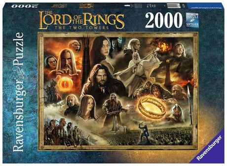 Ravensburger - Lord Of The Rings The Two Towers 2000p - (10217294) Ravensburger