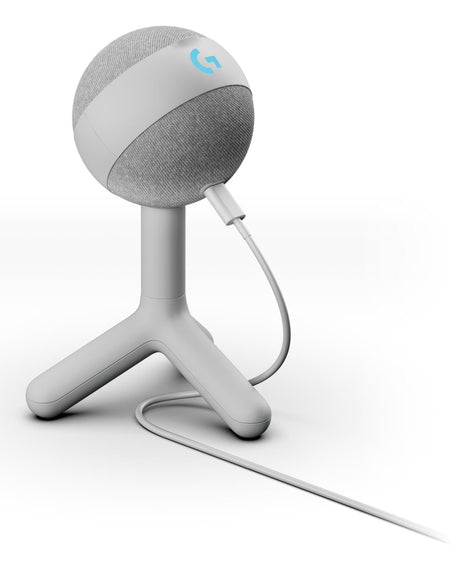 Logitech - Yeti Orb RGB Gaming Mic with LIGHTSYNC, Off-white