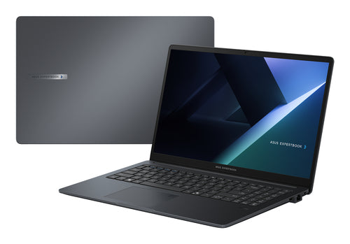 ASUS ExpertBook B1 B1503CVA-S76991 – vist i en samlet opsætning; tastaturlayout illustrativt