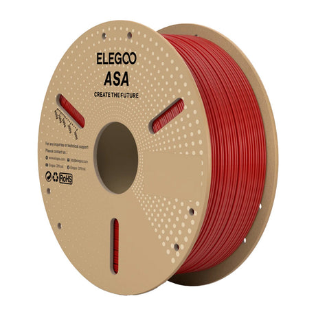 Elegoo ASA filament – rød, 1 kg