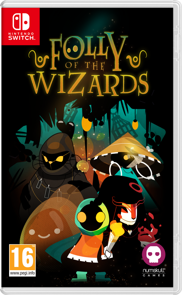 Folly of the Wizards – Nintendo Switch – spilomslag