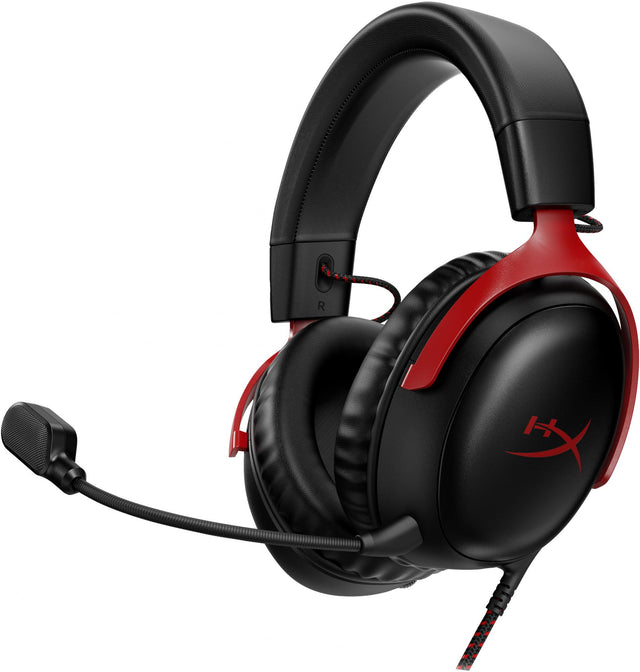 HyperX Cloud 3 Kabling Headset Sort Rød Hewlett-Packard