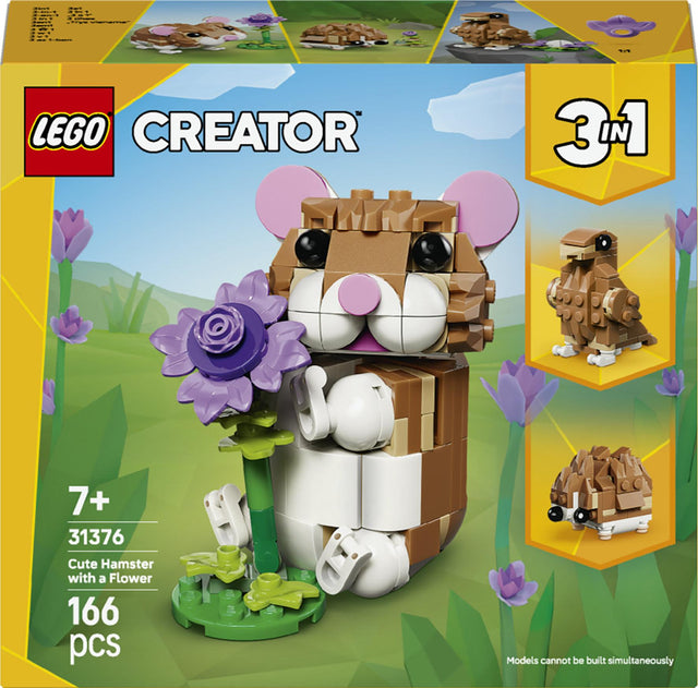 LEGO - LEGO Creator - Cute Hamster with a Flower (31376) LEGO