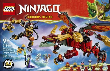 LEGO - Ninjago - Wyldfyre's Transforming Dragon Mech (71868) LEGO
