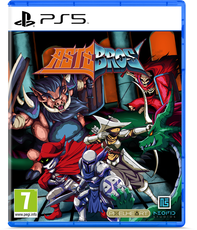Astebros – PlayStation 5 – spilomslag