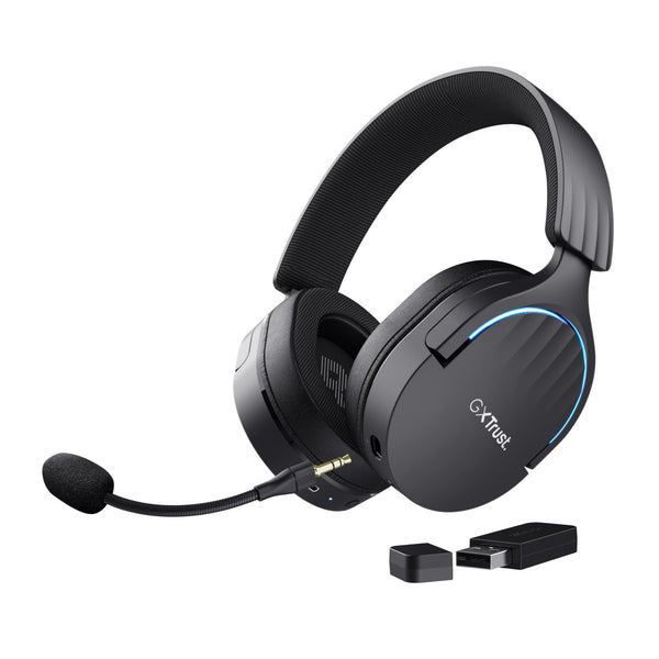 TRUST GXT491 FAYZO Kabelloses Headset - Schwarz