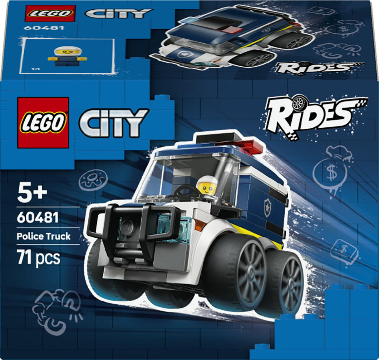 LEGO 60481 City Cool Speedster - Police Truck LEGO