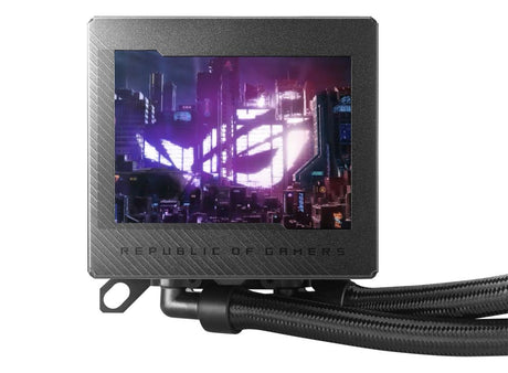 ASUS ROG RYUJIN III 240 AiO CPU Liquid Cooler w. 3.5" LCD, 2x Noctua iPPC 2000 PWM 120mm (AM5 comp.) ASUS