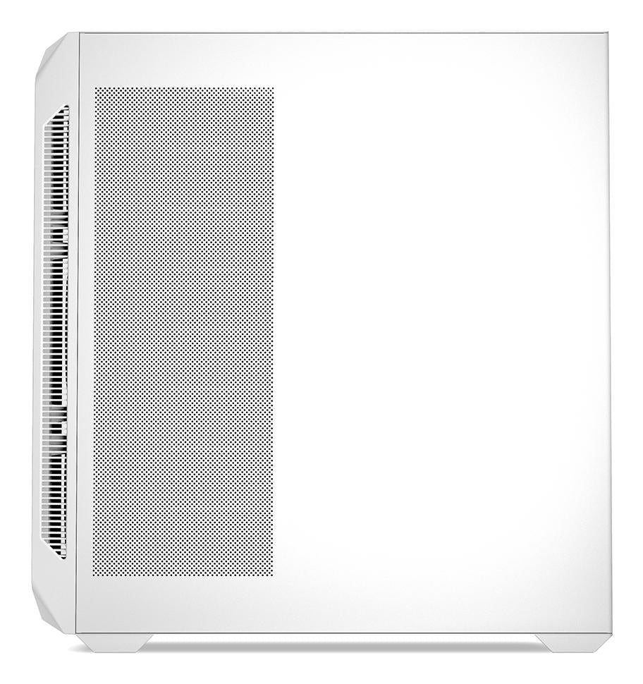 Sharkoon AK5G RGB White Panoramic Dual Tempered Glass 4x 120mm ARGB PWM Fans USB-C BTF ATX Gaming PC Case Sharkoon