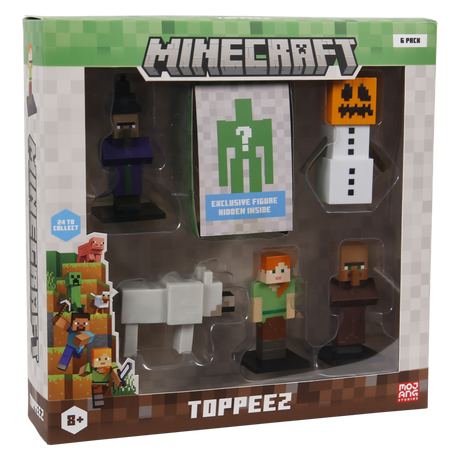 Minecraft -3D Figure 6 pack - Style 2