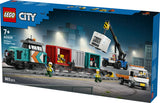 LEGO - LEGO City - Harbour Freight Train with Crane & Truck (60509)