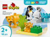 LEGO 10442 DUPLO Town wild animal families: penguins and lions LEGO