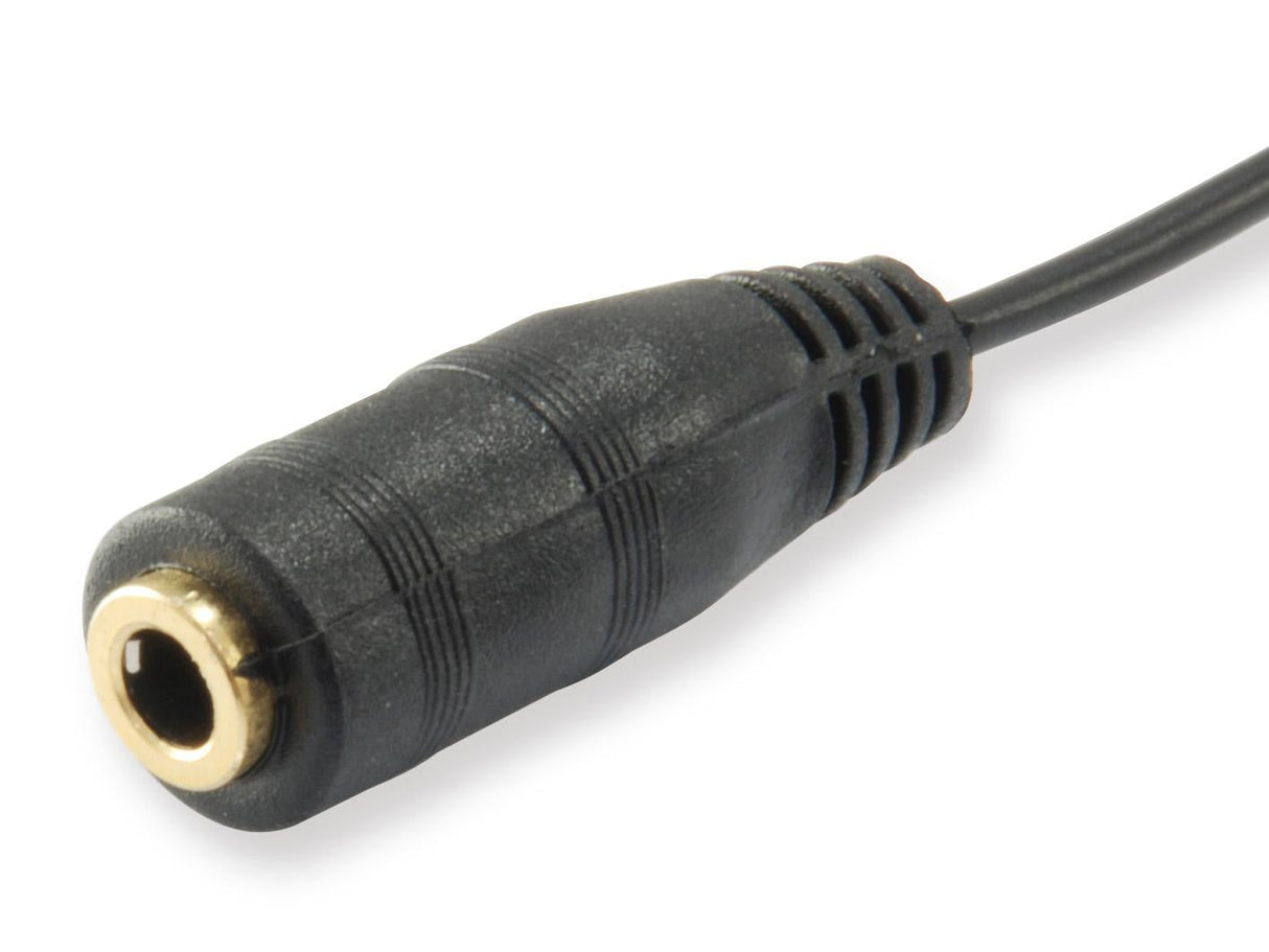 Equip Audiokabel Splitter 3.5mm->2x3.5mm Bu/St      grün/rot Polybeutel Equip