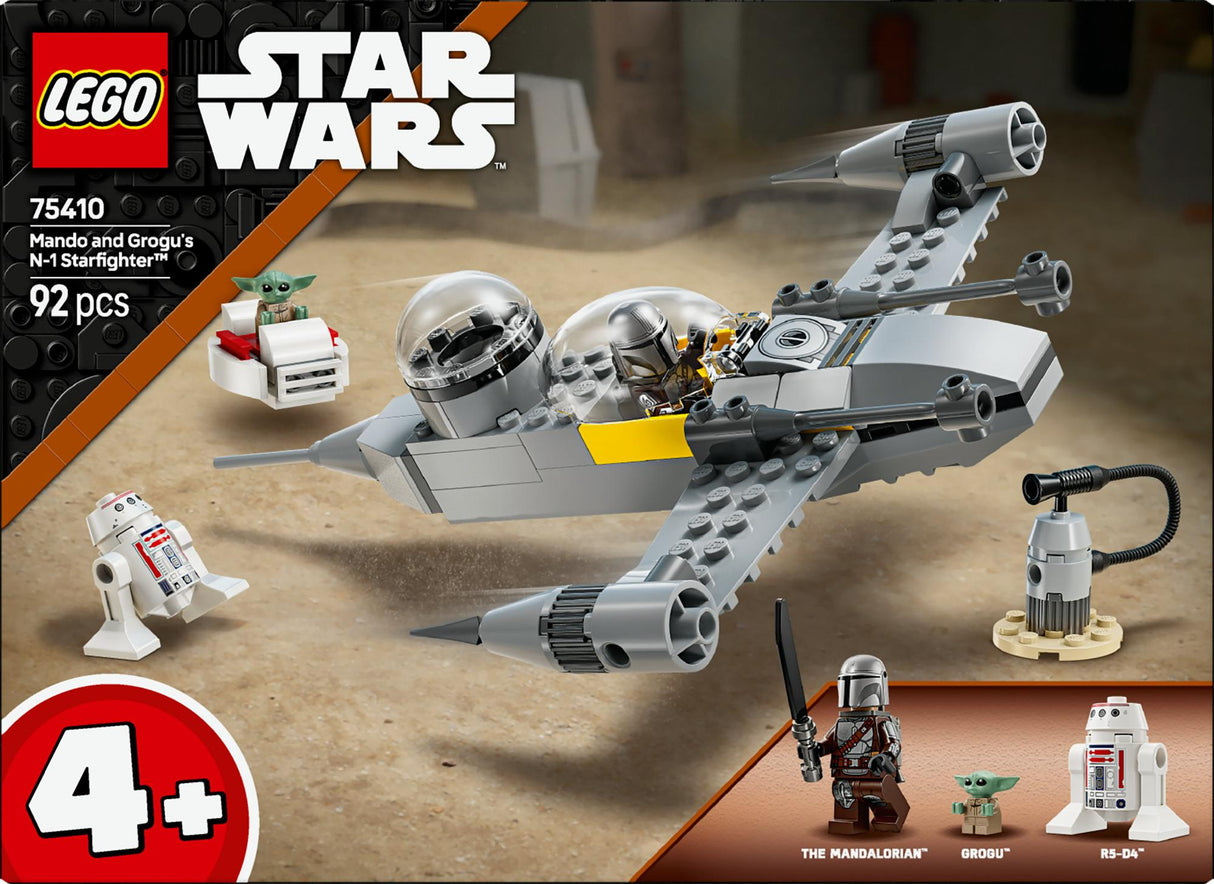 LEGO 75410 Star Wars Mando and Grogu's N-1 Starfighter LEGO