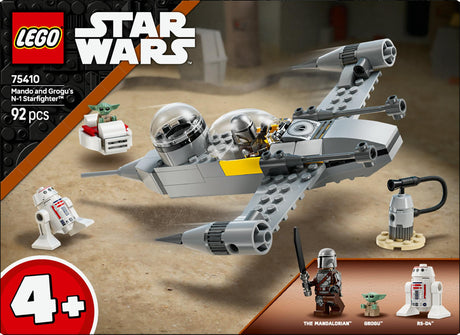 LEGO 75410 Star Wars Mando and Grogu's N-1 Starfighter LEGO