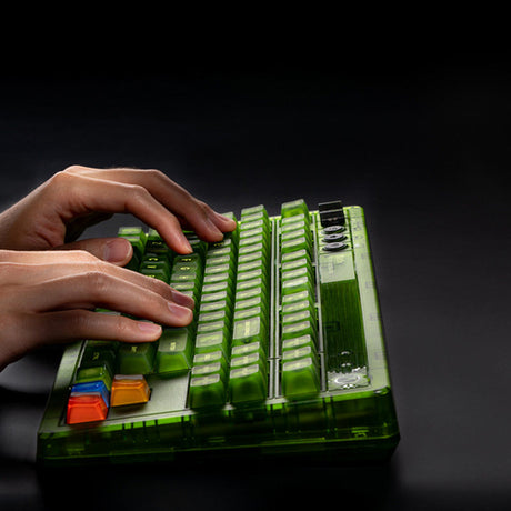 8BitDo Retro 87 Xbox Edition – tastatur, ISO UK – Tastatur i brug