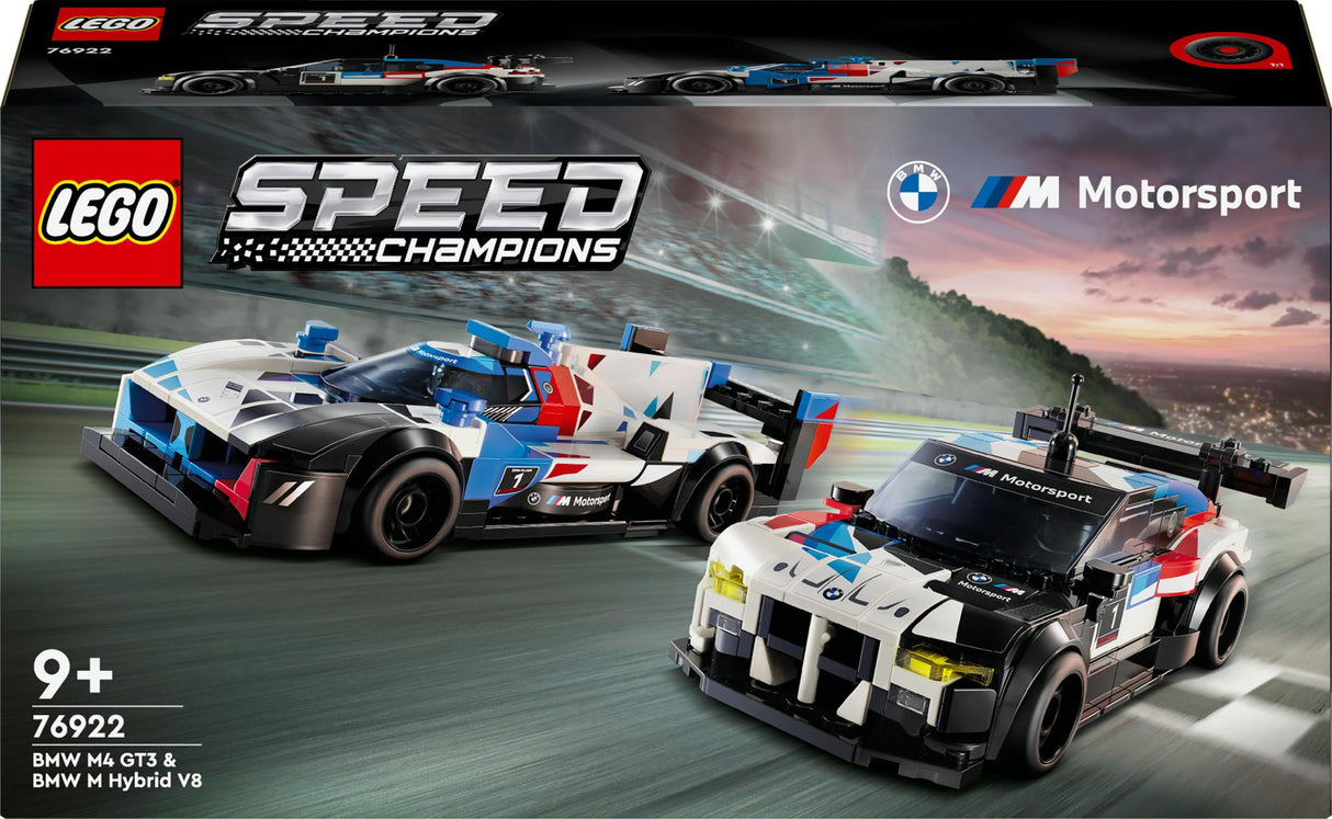 LEGO Speed Champions - BMW M4 GT3 & BMW M Hyvrid V8 (76922) LEGO