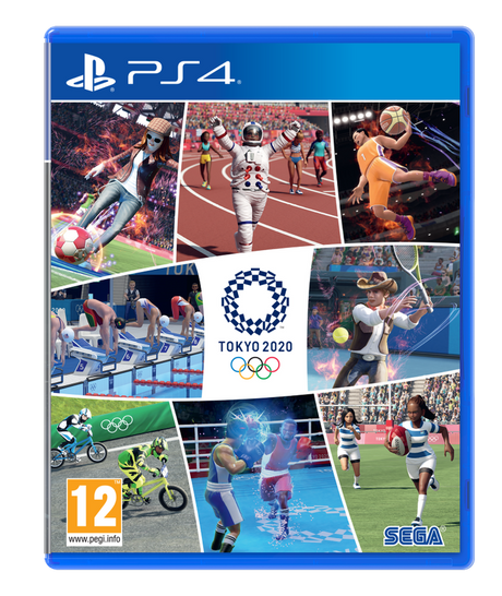 Olympic Games Tokyo 2020 – PlayStation 4 – spilomslag