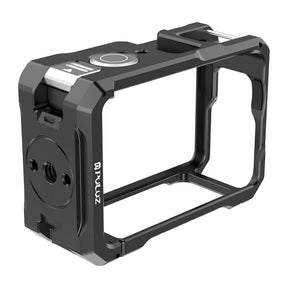 Puluz PU1074B metalramme med cold shoe til DJI Osmo Action 6