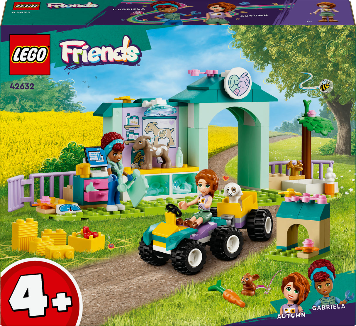 LEGO 42632 Friends Farm Animal Clinic Construction Toy LEGO