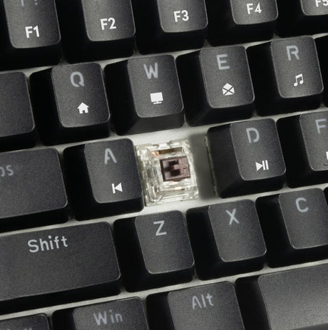 Speedlink - ATMOS RGB Rainbow Mechanical 60% Gaming Keyboard with brown switches, black - US layout Speedlink