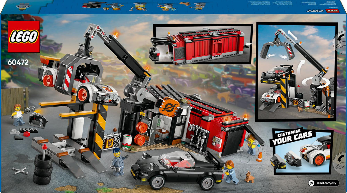 LEGO 60472 City Junkyard with Cars LEGO