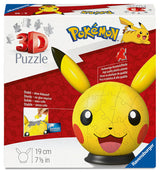 Ravensburger 3D puzzle ball Pokémon Pikachu with ears - German Edition Ravensburger