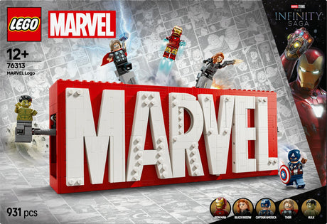 LEGO 76313 Marvel Logo & Minifigures LEGO