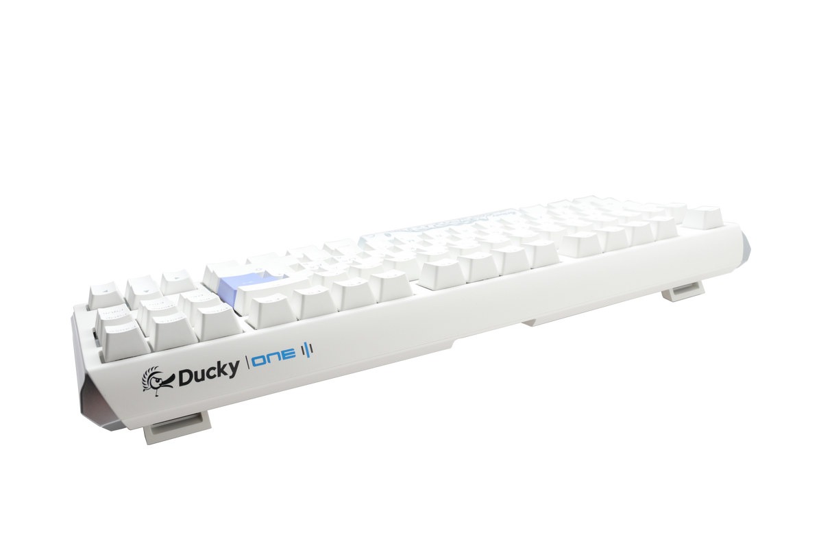 Ducky One 3 – Pure White Nordic – TKL – Kirschbraun