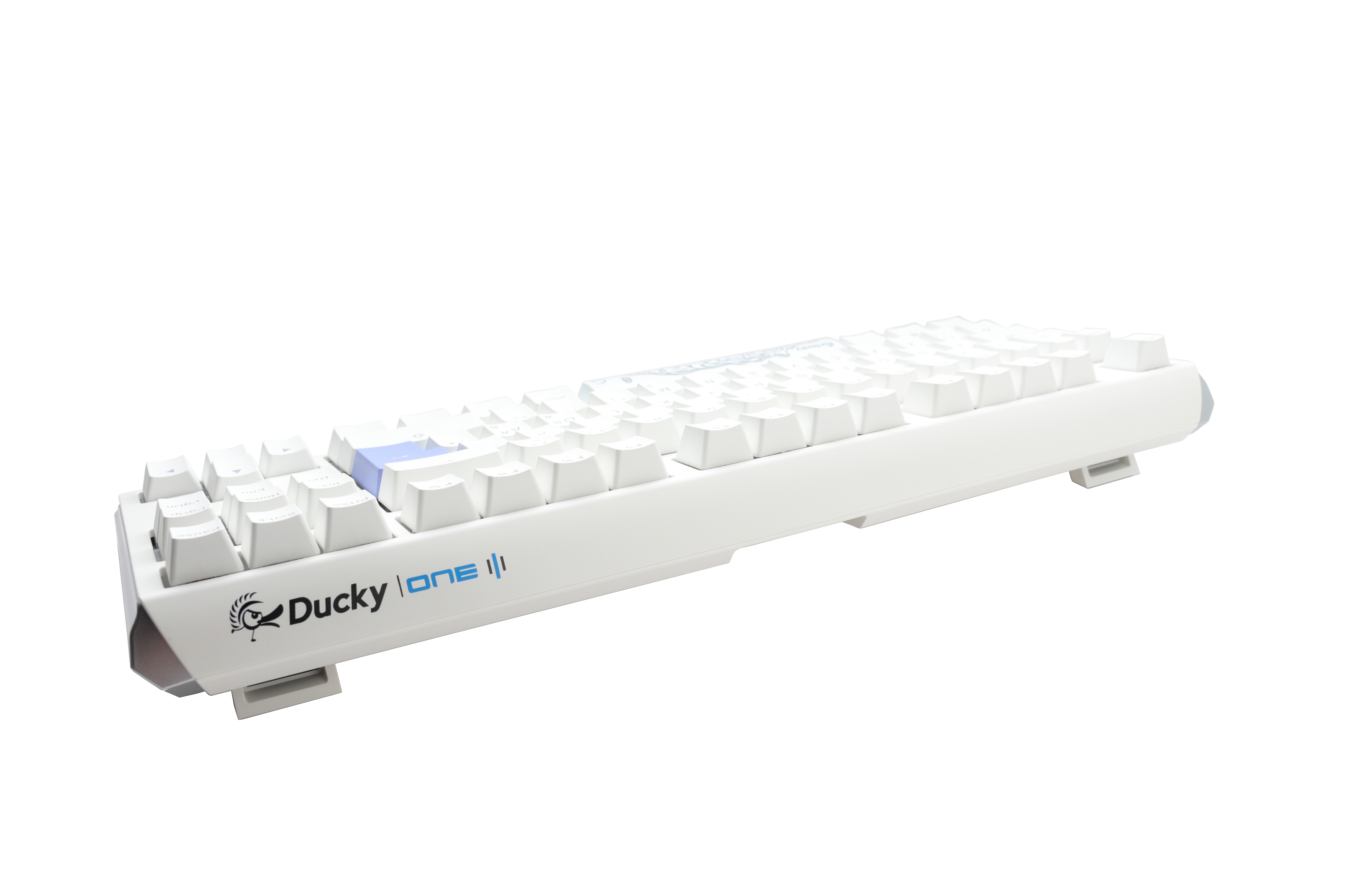 Ducky One 3 – Pure White Nordic – TKL – Cherry Silent Red