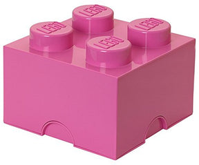 Room Copenhagen LEGO Storage Brick 4 pink - RC40031739 Room Copenhagen