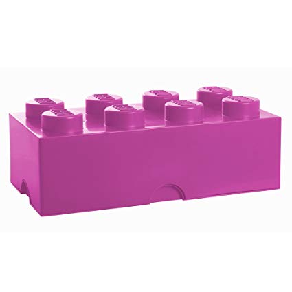 Room Copenhagen LEGO Storage Brick 8 pink - RC40041739 Room Copenhagen