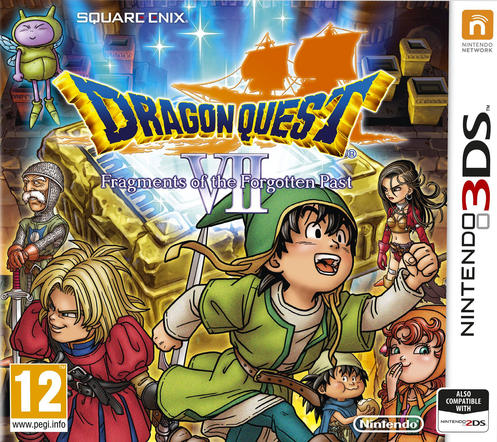 Dragon Quest VII Fragments of the Forgotten Past Nintendo 3DS – 3DS-omslag