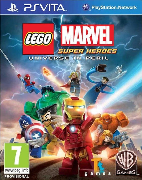 LEGO Marvel Super Heroes – PlayStation Vita-emballage