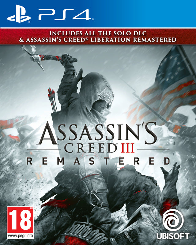 Assassin's Creed III (3) + Liberation HD Remaster – PlayStation 4 – spilcover
