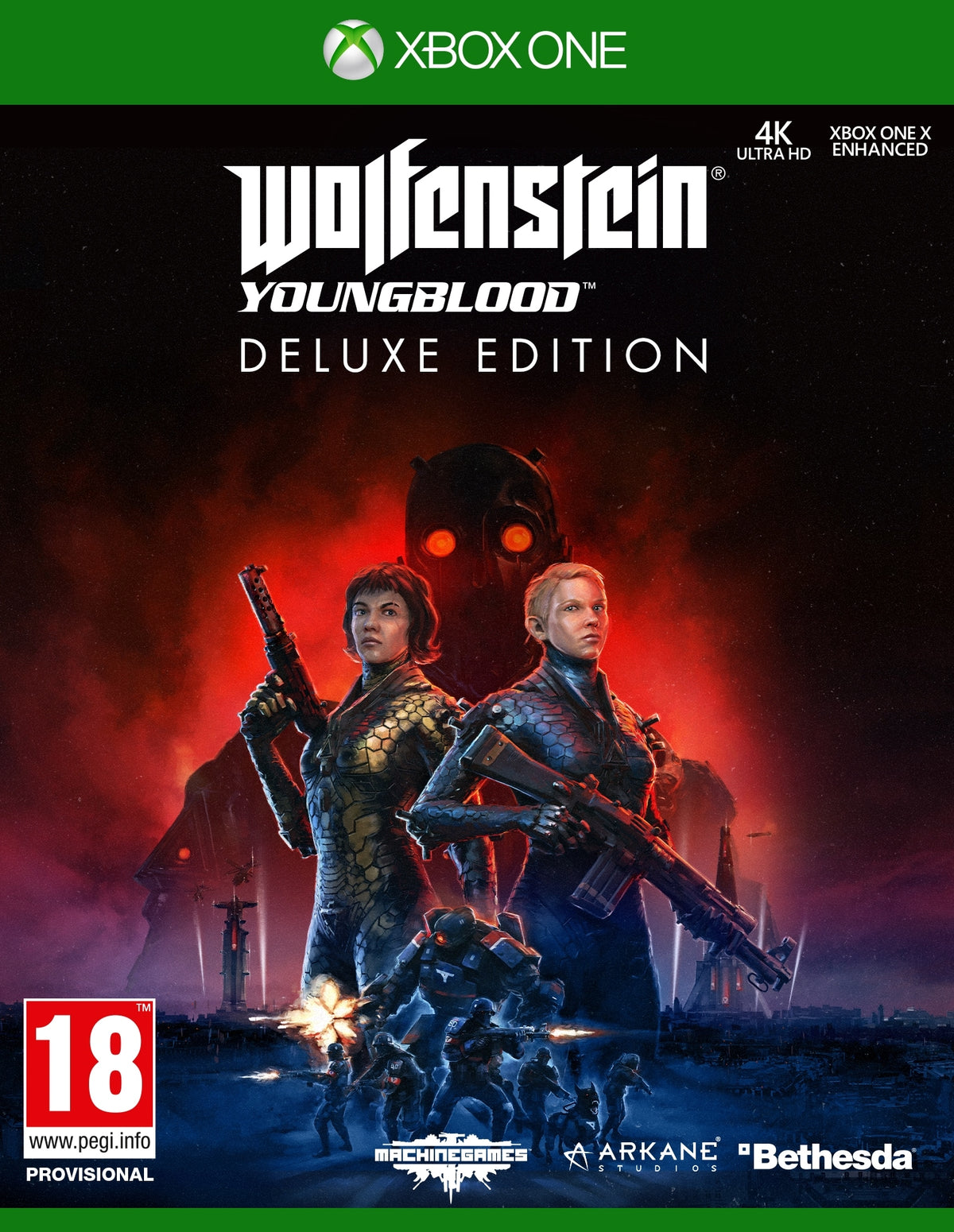 Wolfenstein: Youngblood – Deluxe Edition – Xbox One – forside