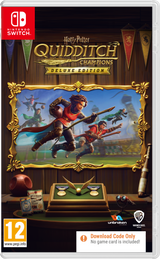 Harry Potter: Quidditch Champions (Deluxe Edition) (Code in Box) – Nintendo Switch-emballage