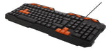 DELTACO GAMING GAM-024 Tastatur Membran Kabling Nordisk Deltaco