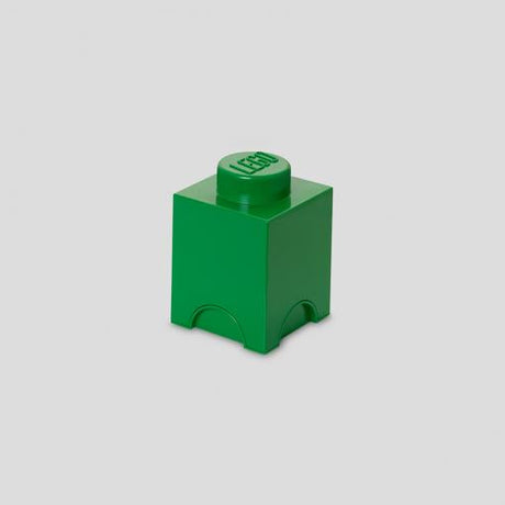 Room Copenhagen LEGO Storage Brick 1 green - RC40011734 Room Copenhagen