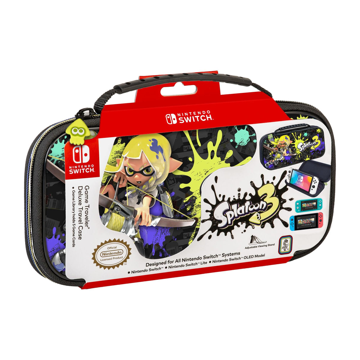 Nintendo Switch Deluxe Travel Case (Splatoon 3) Nacon
