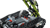 LEGO Technic 42065 – Fjernstyret bæltekøretøj – åbnet karrosseri med batteriboks synlig