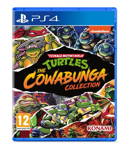 Teenage Mutant Ninja Turtles: The Cowabunga Collection – PlayStation 4 – spilomslag