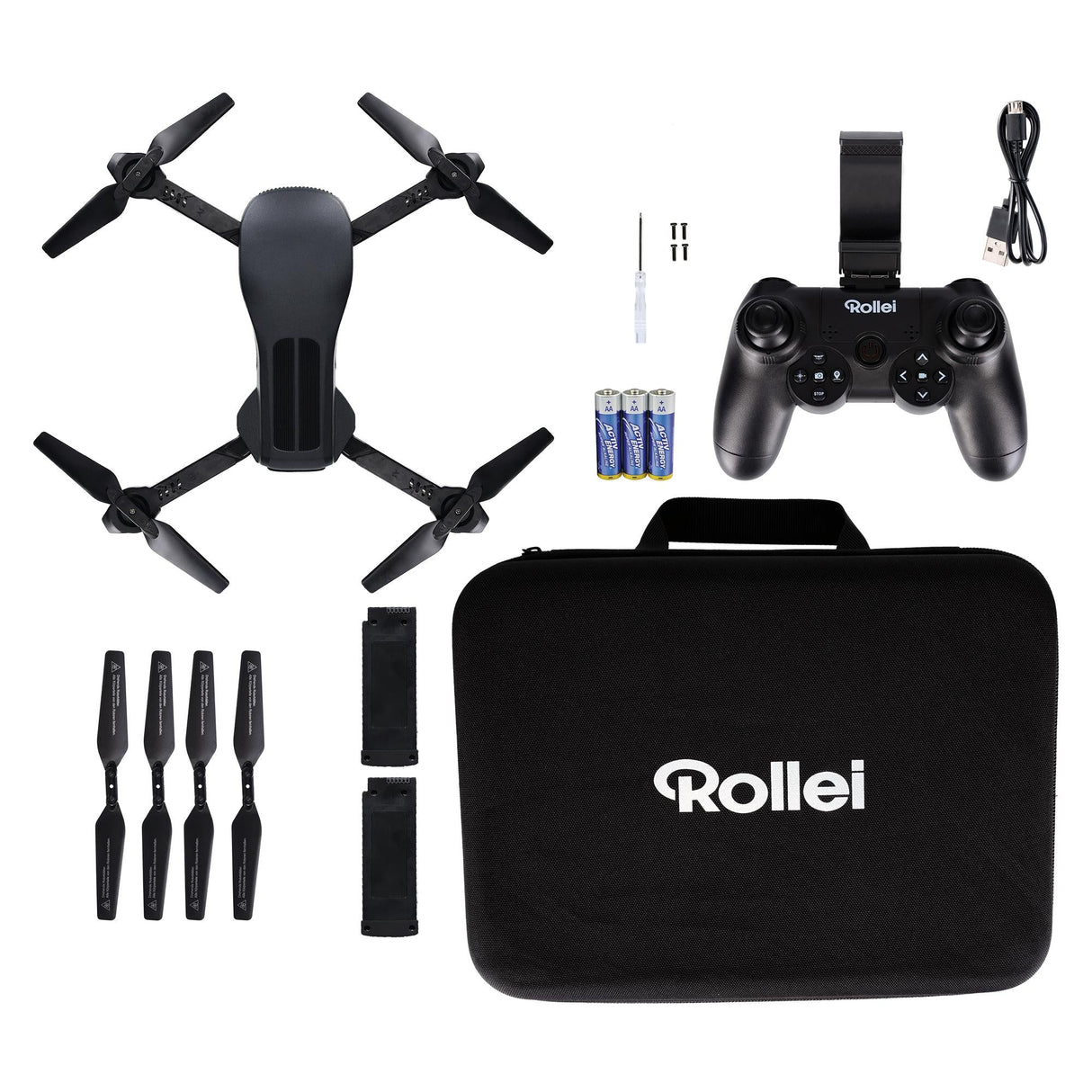 [AI generated title] Rollei Kamera Stativ Letvægts Sammenklappeligt Rollei