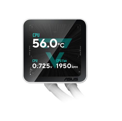 ASUS PRIME LC II 360 ARGB LCD – hvid 360 mm CPU-køler – produktbillede 6