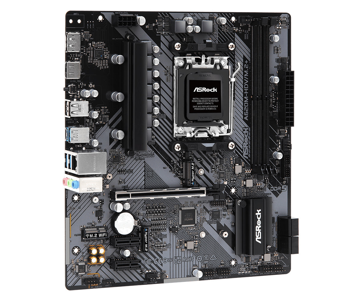 ASRock A620M-HDV/M.2+ - AM5 Asrock