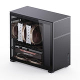 Jonsbo D41 MESH ATX Case, Tempered Glass - Sort