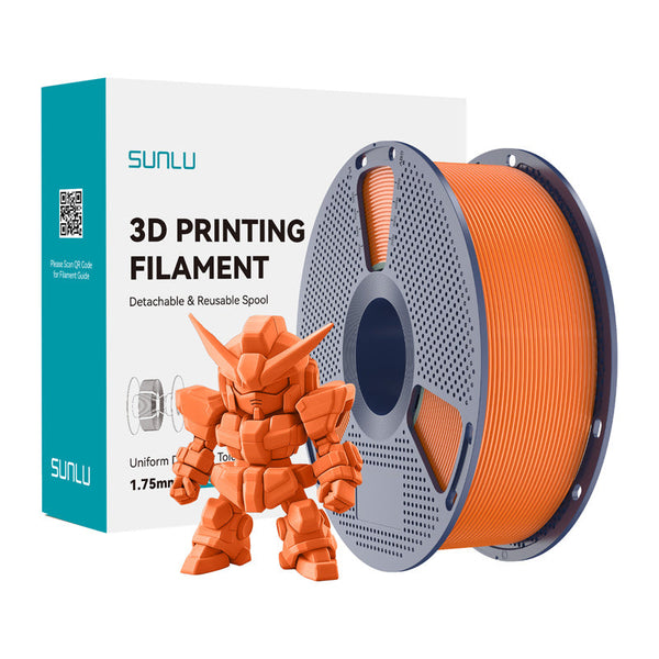 Sunlu PLA+ 2.0 filament – Sunny Orange, 1,75 mm, 1 kg