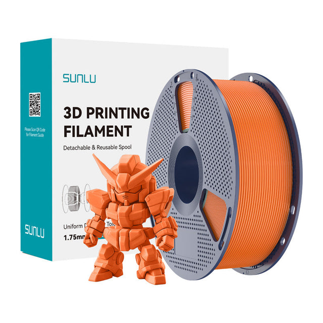 Sunlu PLA+ 2.0 filament – Sunny Orange, 1,75 mm, 1 kg