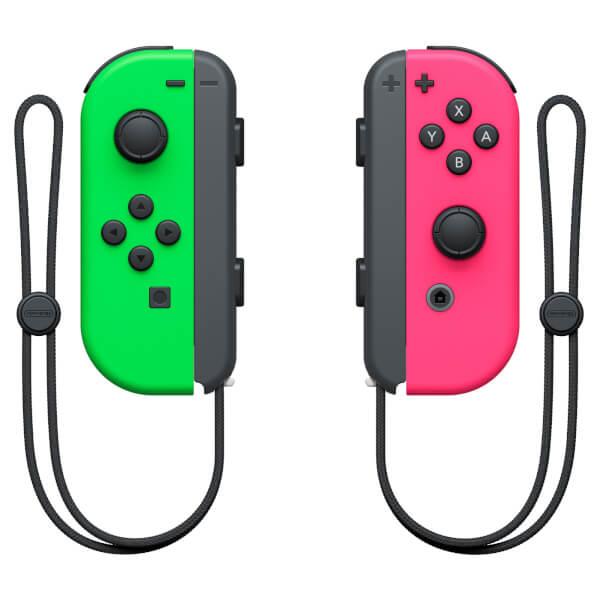 Nintendo Switch Joy-Con Controller-Paar – Neongrün/Neonpink (L + R)